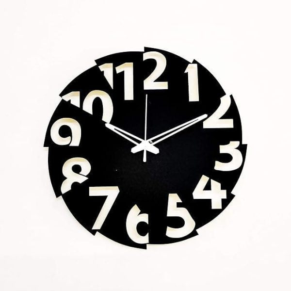 Numerals Wooden Wall Clock For Home Decor