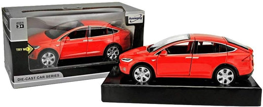 Diecast model cars tesla toy