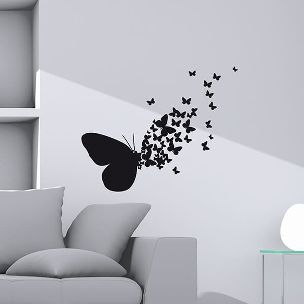 Flying Butterfly Wooden Wall Decor