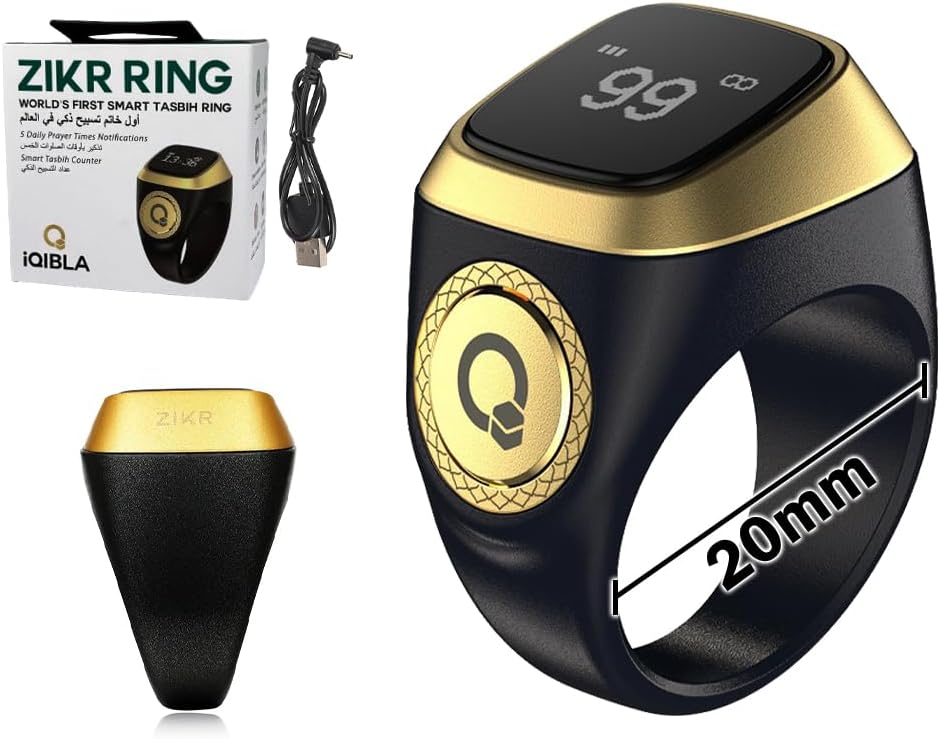 Anlising Tasbih Counter Smart Ring