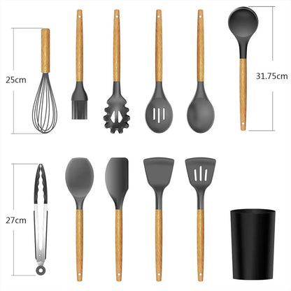 Kitchen Set, 12 Pieces, Silicone