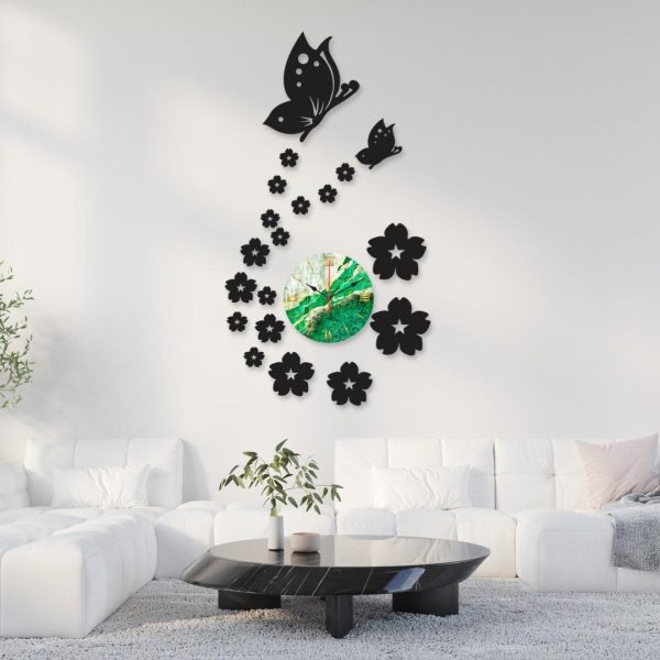 Fwb Dial Clock Wooden Wall Clock Stylish