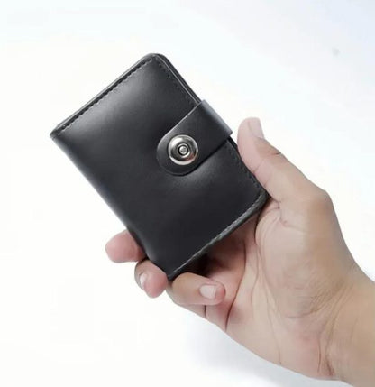 Plain Leather Smart Wallet